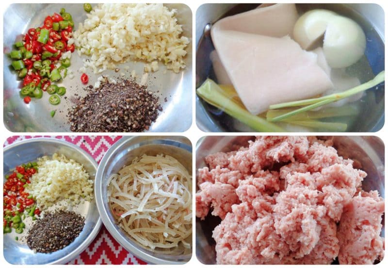 Nguyên liệu làm nem chua Thanh Hoá